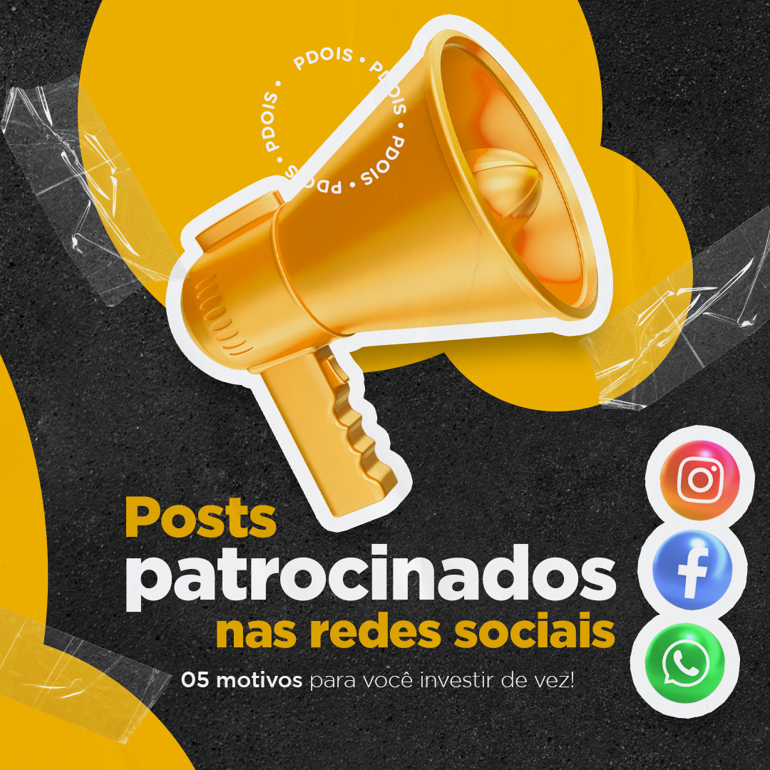 Posts patrocinados nas redes sociais : 5 motivos para investir de vez!